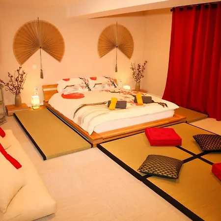 Le Jade Rouge - Japonais En Normandie 펜션