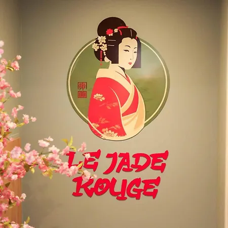 Holiday home Le Jade Rouge - Japonais En Normandie