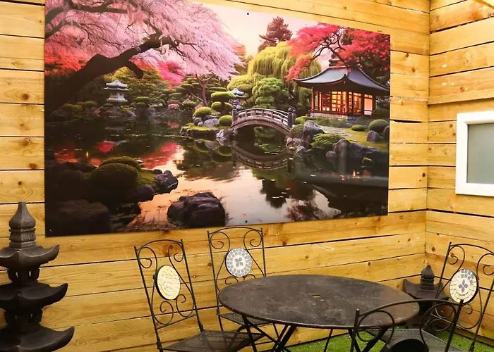 Semesterbostad Le Jade Rouge - Japonais En Normandie *